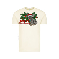 Vintage Arctic merry christmas french bulldog Vintage Tee - RanaPortraitStore