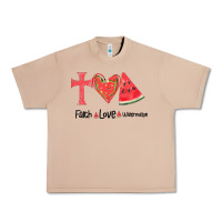 Burro Faith Love Watermelon Urban Heavy Tee - Bettercallsaul