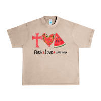 Faith Love Watermelon Urban Heavy Tee | Teevron