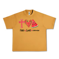 Peanut Butter Faith Love Watermelon Urban Heavy Tee - Bettercallsaul