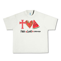 Pistachio Faith Love Watermelon Urban Heavy Tee - Bettercallsaul