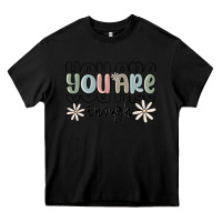 Black you are enough Heavy Core Tee - MaliasSmallBusiness