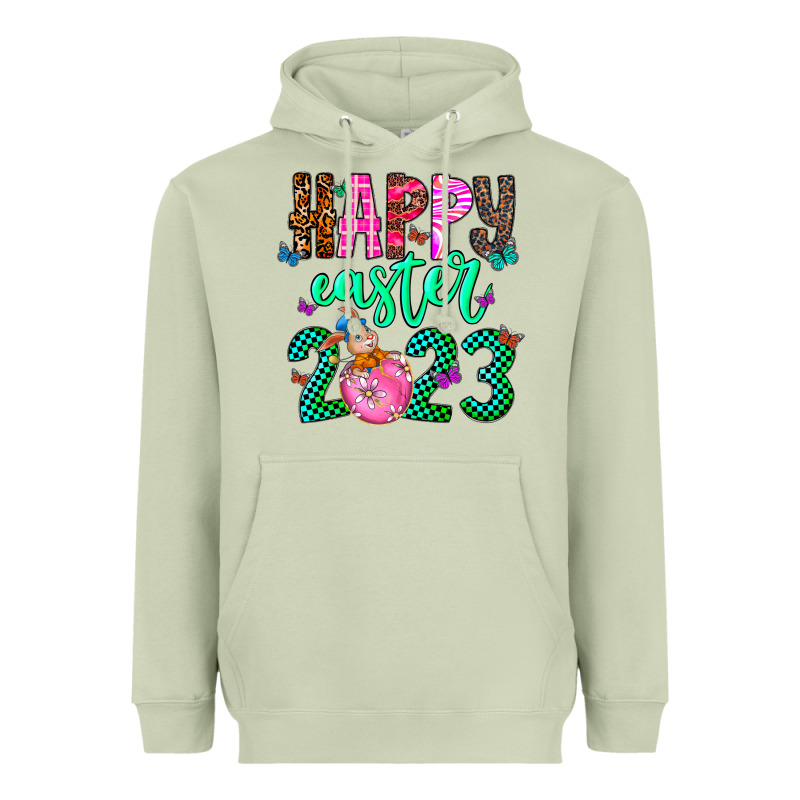 Happy Easter Heavyweight Hoodie by CowhideDigitalArt | Teevron