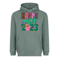 Sage Happy Easter Heavyweight Hoodie - CowhideDigitalArt