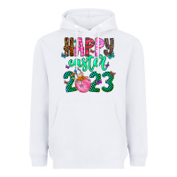White Happy Easter Heavyweight Hoodie - CowhideDigitalArt