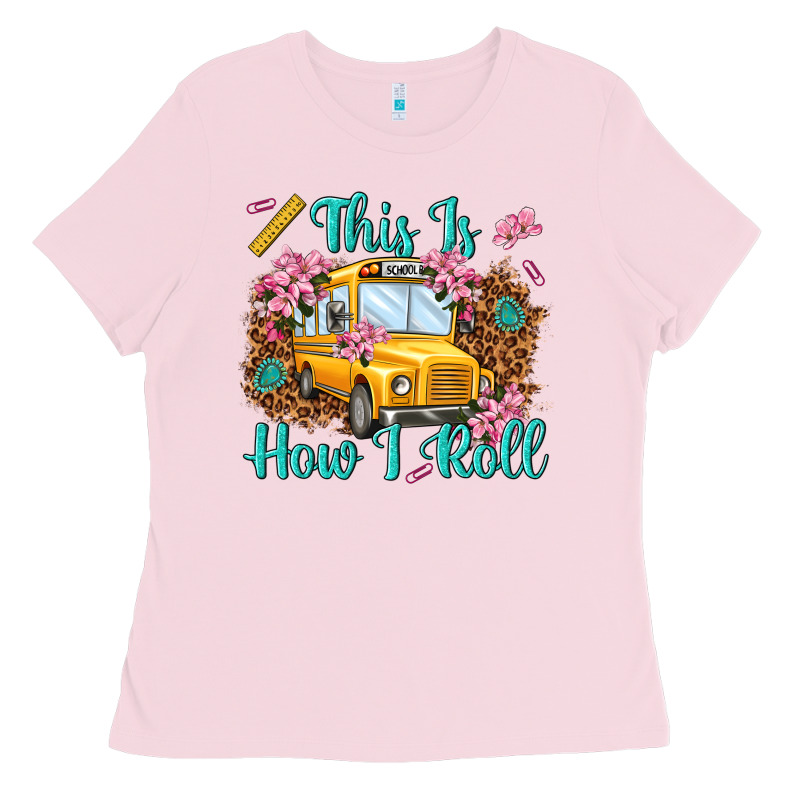 This Is How I Roll Ladies Tee by NancyCooperArtShop | Teevron