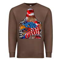 Chestnut America Premium Sweatshirt - CowhideDigitalArt