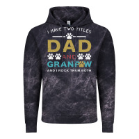 Cloud Black i have two titles dad and grandpa Vintage Hoodie - Bettercallsaul