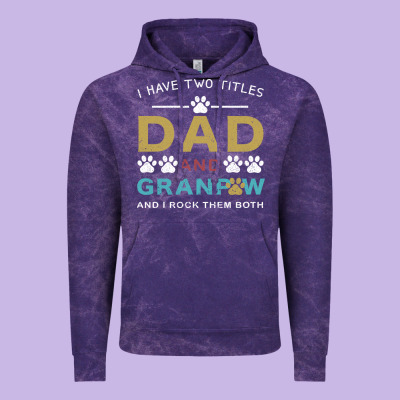 I Have Two Titles Dad And Grandpa Vintage Hoodie Designed By Bettercallsaul