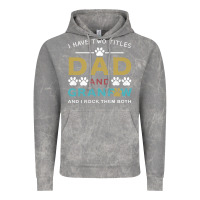 Cloud Rock i have two titles dad and grandpa Vintage Hoodie - Bettercallsaul