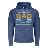 Vintage Denim i have two titles dad and grandpa Vintage Hoodie - Bettercallsaul