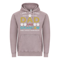 Vintage Zinc i have two titles dad and grandpa Vintage Hoodie - Bettercallsaul
