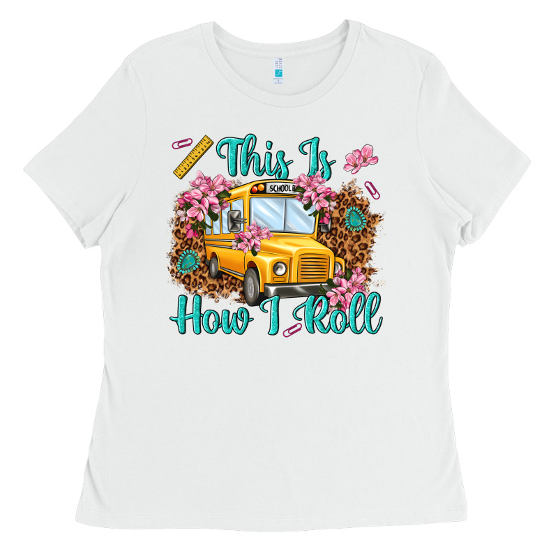 This Is How I Roll Ladies Tee by NancyCooperArtShop | Teevron
