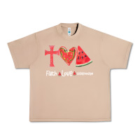 Burro Faith Love Watermelon Urban Heavy Tee - Bettercallsaul