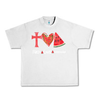 Lunar Rock Faith Love Watermelon Urban Heavy Tee - Bettercallsaul