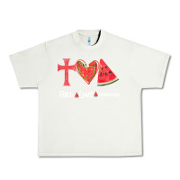 Pistachio Faith Love Watermelon Urban Heavy Tee - Bettercallsaul