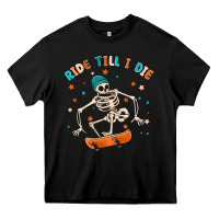 Black ride till i die Heavy Core Tee - MaliasSmallBusiness