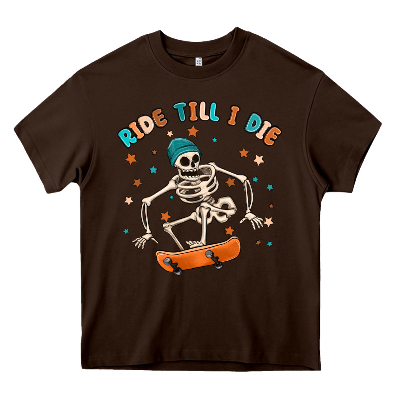 Ride Till I Die Heavy Core Tee by MaliasSmallBusiness | Teevron