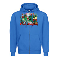 True Royal merry christmas santa polar express Zipper Hoodie - FaDigitalArtStudio