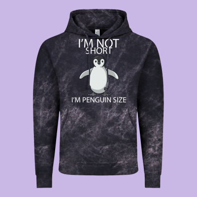 I'm Not Short I'm Penguin Size Vintage Hoodie Designed By Bettercallsaul