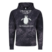Cloud Black I'm Not Short I'm Penguin Size Vintage Hoodie - Bettercallsaul