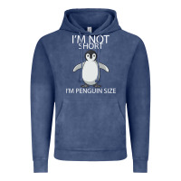 Vintage Denim I'm Not Short I'm Penguin Size Vintage Hoodie - Bettercallsaul