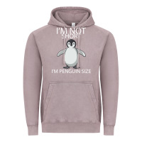 Vintage Zinc I'm Not Short I'm Penguin Size Vintage Hoodie - Bettercallsaul