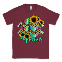 Burgundy Aquarius Zodiac Classic Tee - Bettercallsaul