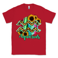 Red Aquarius Zodiac Classic Tee - Bettercallsaul