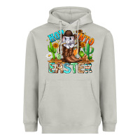 Moon Dust Hop Into Easter Bunny Western Heavyweight Hoodie - CowhideDigitalArt