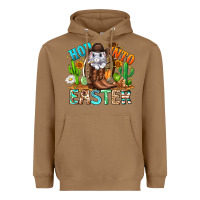 Toasted Coconut Hop Into Easter Bunny Western Heavyweight Hoodie - CowhideDigitalArt
