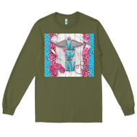 Army Green lpn tumbler tbs Long Sleeve Tee - TumblerDesignByShophia