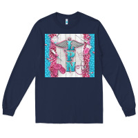 Navy lpn tumbler tbs Long Sleeve Tee - TumblerDesignByShophia