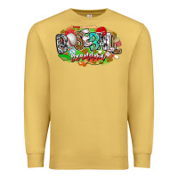 Antique Gold baseball grandma Premium Sweatshirt - CowhideDigitalArt