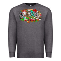 Charcoal Heather baseball grandma Premium Sweatshirt - CowhideDigitalArt