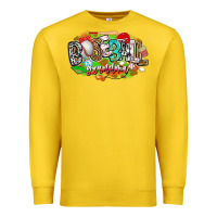 Lemon baseball grandma Premium Sweatshirt - CowhideDigitalArt