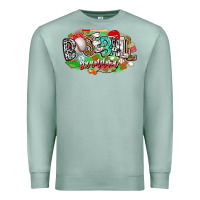 Seafoam baseball grandma Premium Sweatshirt - CowhideDigitalArt