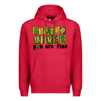 Cardinal shut up liver you are fine Premium Hoodie - FaDigitalArtStudio