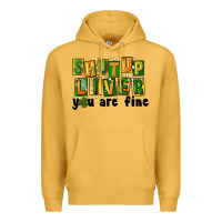 Mustard shut up liver you are fine Premium Hoodie - FaDigitalArtStudio
