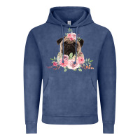 Vintage Denim Pug Vintage Hoodie - Bettercallsaul