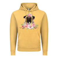 Vintage Mustard Pug Vintage Hoodie - Bettercallsaul