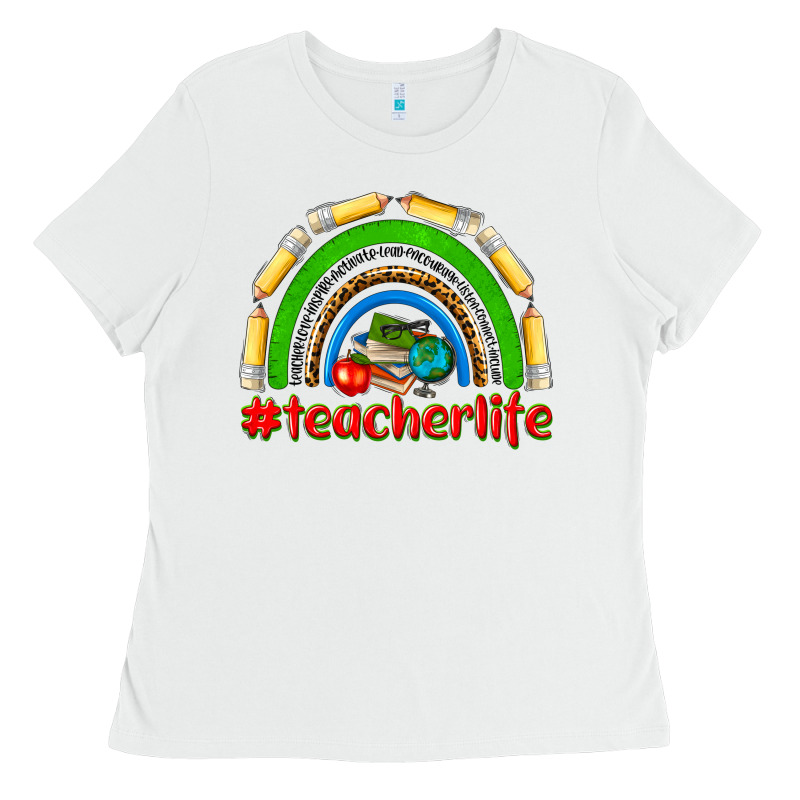 Teacher Life Ladies Tee by NancyCooperArtShop | Teevron
