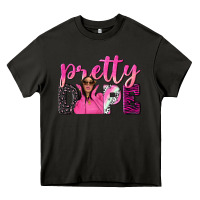 Asphalt pretty dope afro woman Heavy Core Tee - NancyCooperArtShop