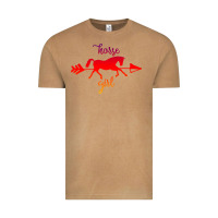 Vintage Camel Horse Girl Vintage Tee - Bettercallsaul