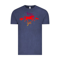 Vintage Denim Horse Girl Vintage Tee - Bettercallsaul