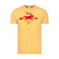 Vintage Mustard Horse Girl Vintage Tee - Bettercallsaul