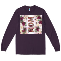 Plum mother’s day mom flowers tumbler tbs Long Sleeve Tee - TumblerDesignByShophia