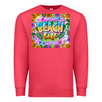 Cardinal Beach Life Premium Sweatshirt - CowhideDigitalArt