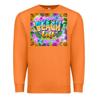 Carrot Beach Life Premium Sweatshirt - CowhideDigitalArt
