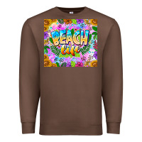 Chestnut Beach Life Premium Sweatshirt - CowhideDigitalArt